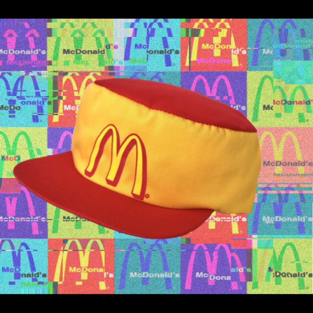 Vintage McDonald’s Merch 1980s Snapback Hat Swag